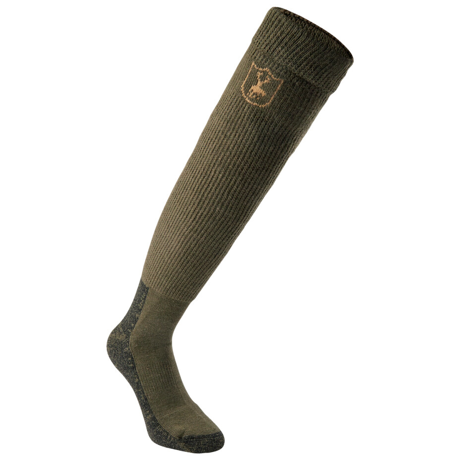

Носки из мериноса Deerhunter Long Wool Socks Deluxe, цвет Grape Leaf