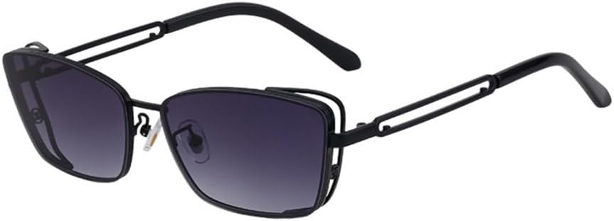 

Модные безрамочные солнцезащитные очки «кошачий глаз» для женщин, металлические, высокого класса, для мужчин, легкие, роскошные солнцезащитные очки, ветрозащитные очки для вождения generic, Black Gray