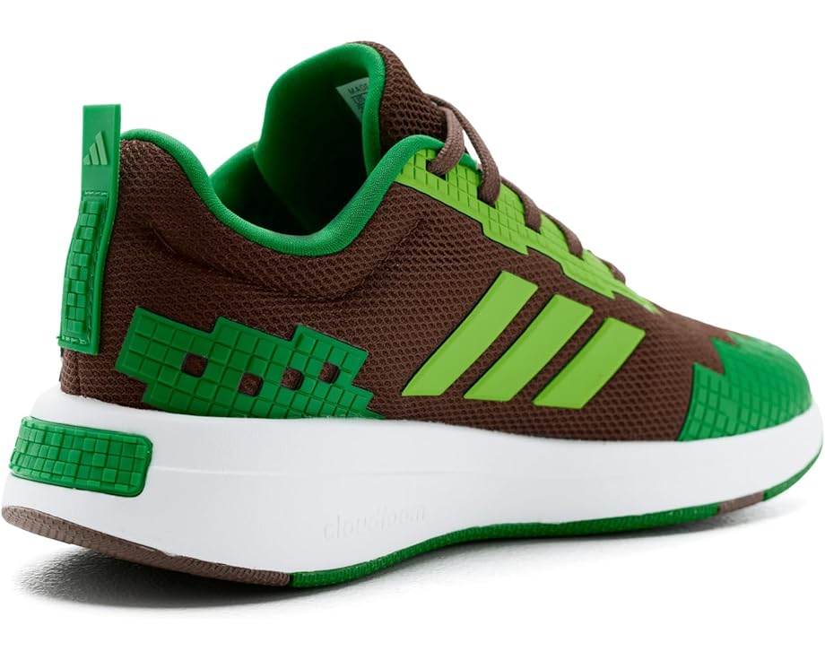 Детские кроссовки Adidas Kids X Minecraft Pro, Auburn/Semi Solar Green/White — фото 3