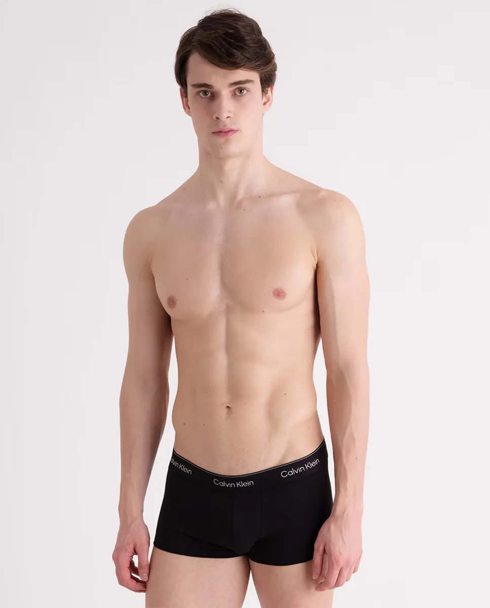 

Набор из 3 приталенных боксеров с низкой посадкой Calvin Klein, чёрный