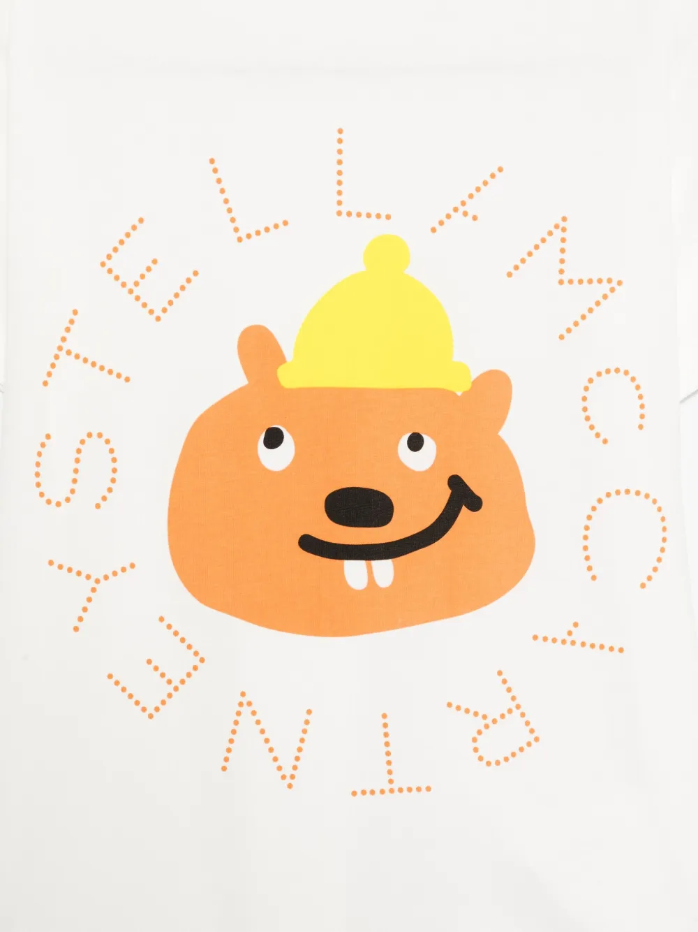 Футболка с графическим принтом Stella McCartney Kids, белый — фото 3