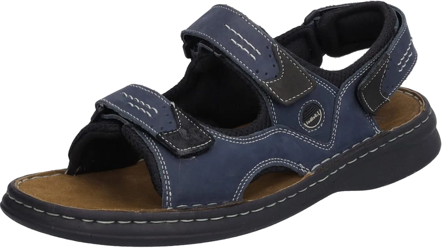 Мужские сандалии-слингбэки Josef Seibel Franklyn, Blue Ocean Black 582