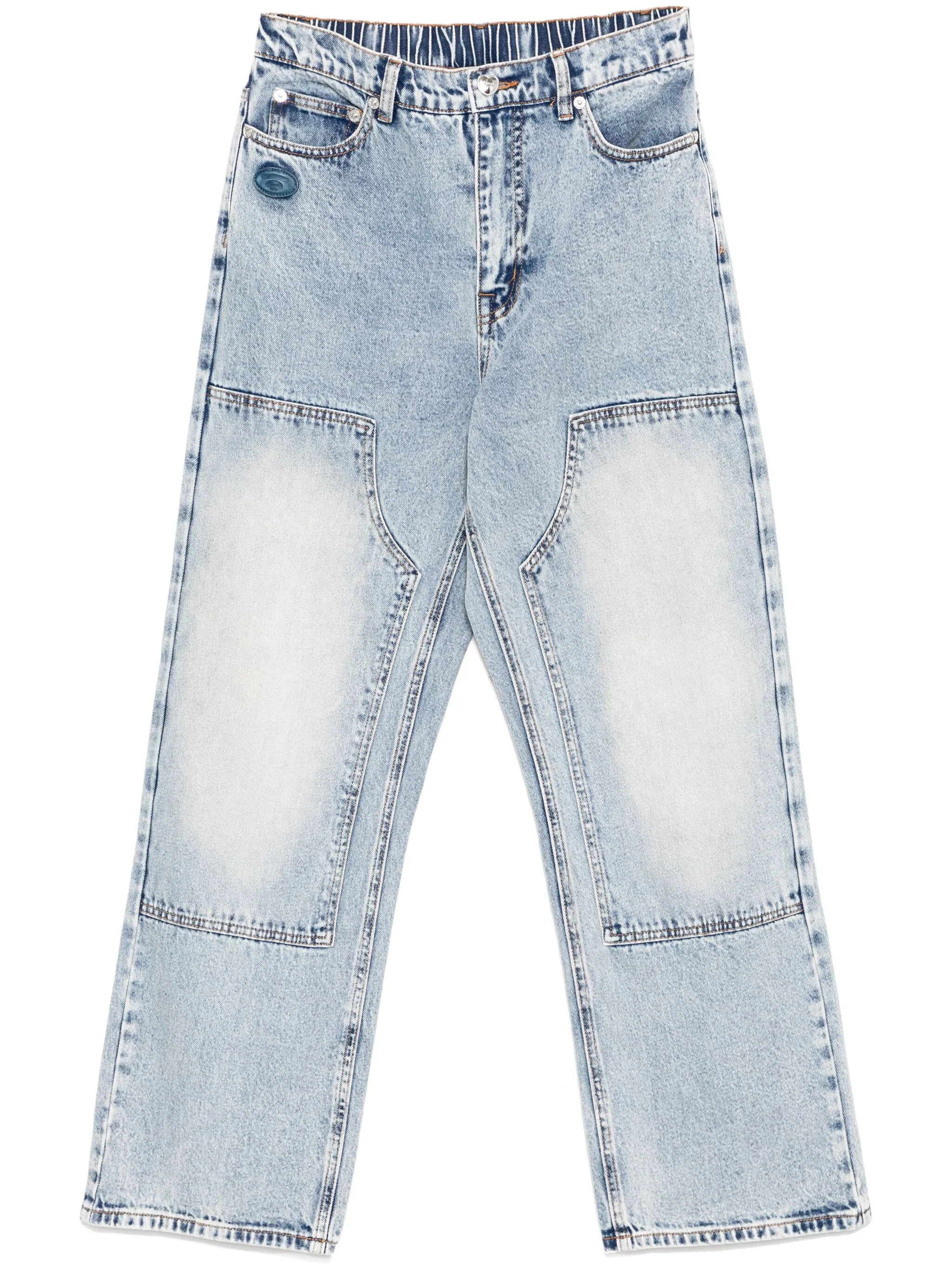 

Джинсы Moonface с логотипом Aape By A Bathing Ape, синий