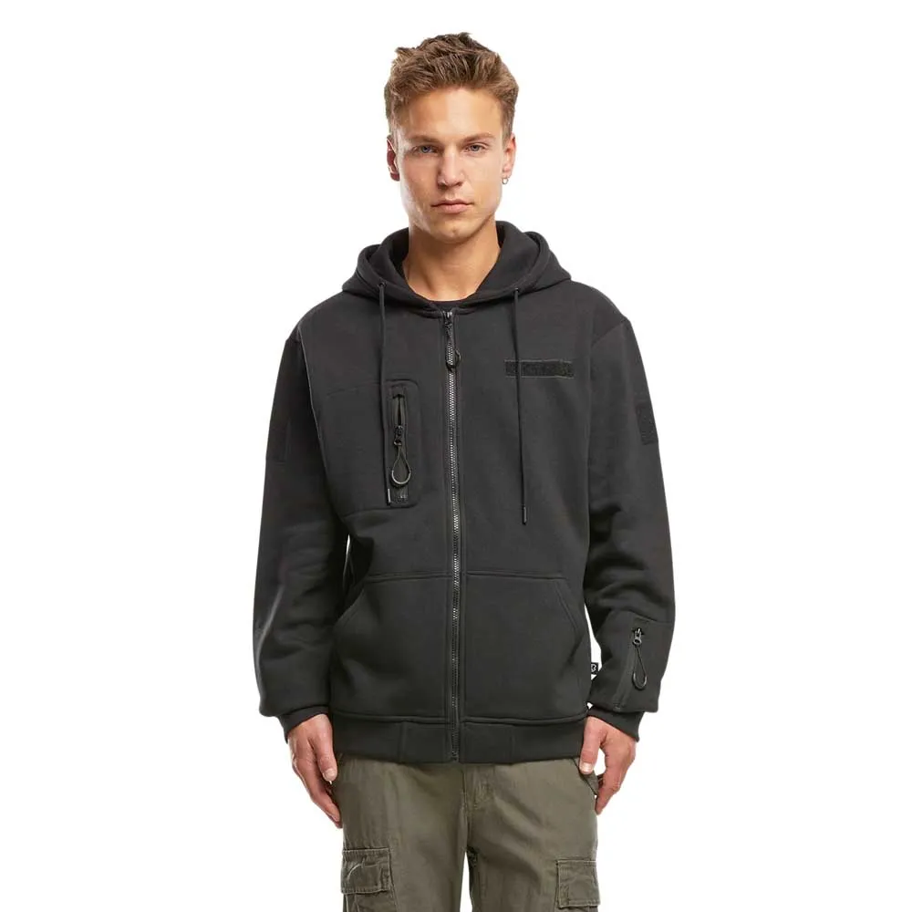 

Толстовка Brandit Tactical full zip, черный