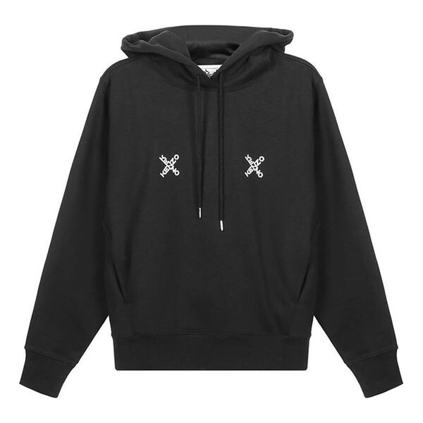 

Свитер fw20 hooded long sleeves hoodie sports black Kenzo, черный