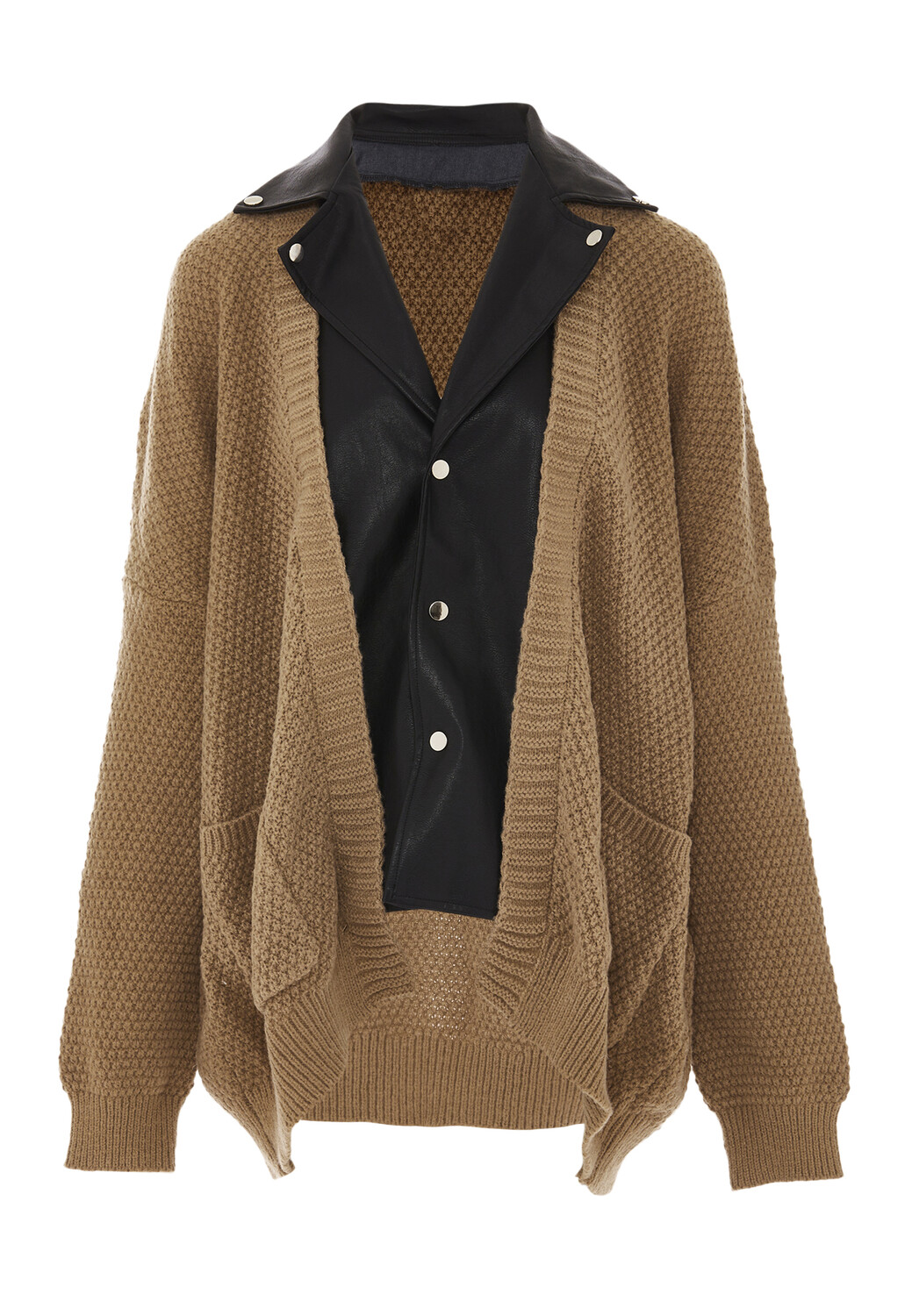 

Толстовка NAEMI Strickjacke, серо-коричневый