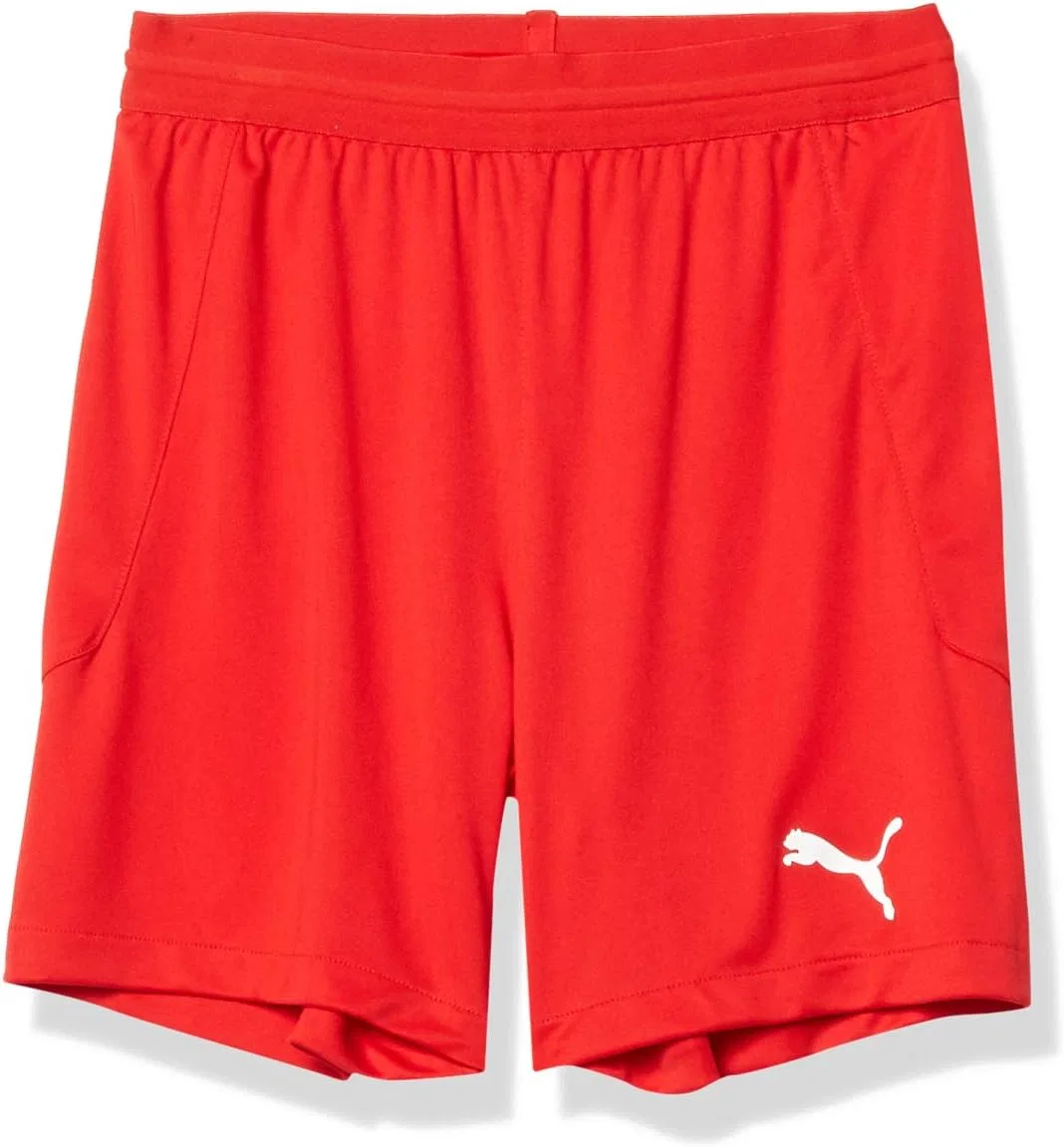 Вязаные шорты Puma Unisex-Youth Youth Teamfinal 21, красный