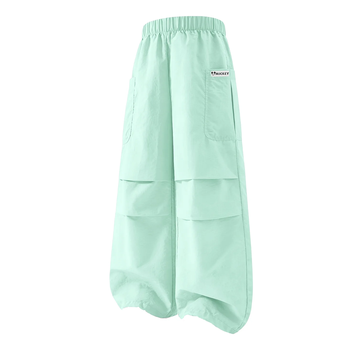 Детские спортивные брюки тонкие Disney, dihu long hook-and-loop cloud mint