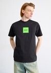 

Футболка с принтом BOX TEE UNISEX Huf, черный