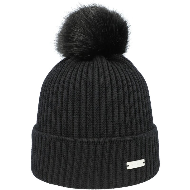 

Шапочка из мериносовой шерсти Shellyl Eisglut, черный