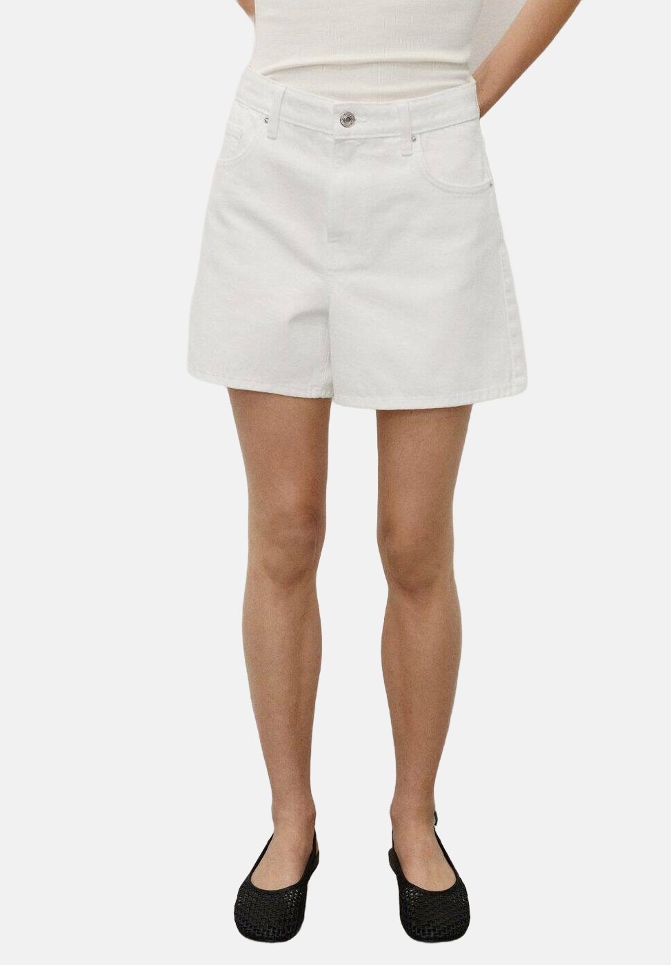 

Джинсовые шорты ZOEY - Denim skirt Mango, белый