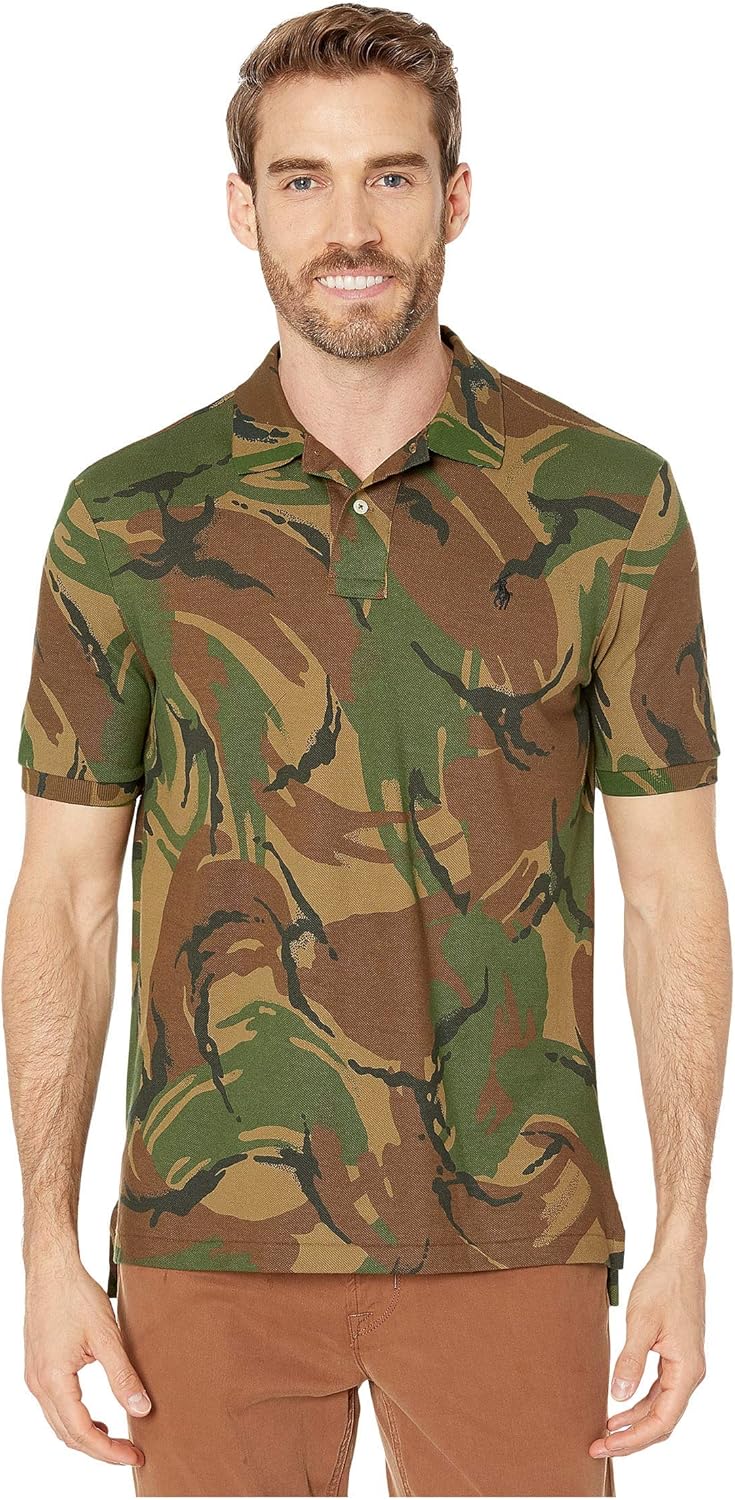 

Мужское поло Polo Ralph Lauren BPP Mesh, British Elmwood Camo