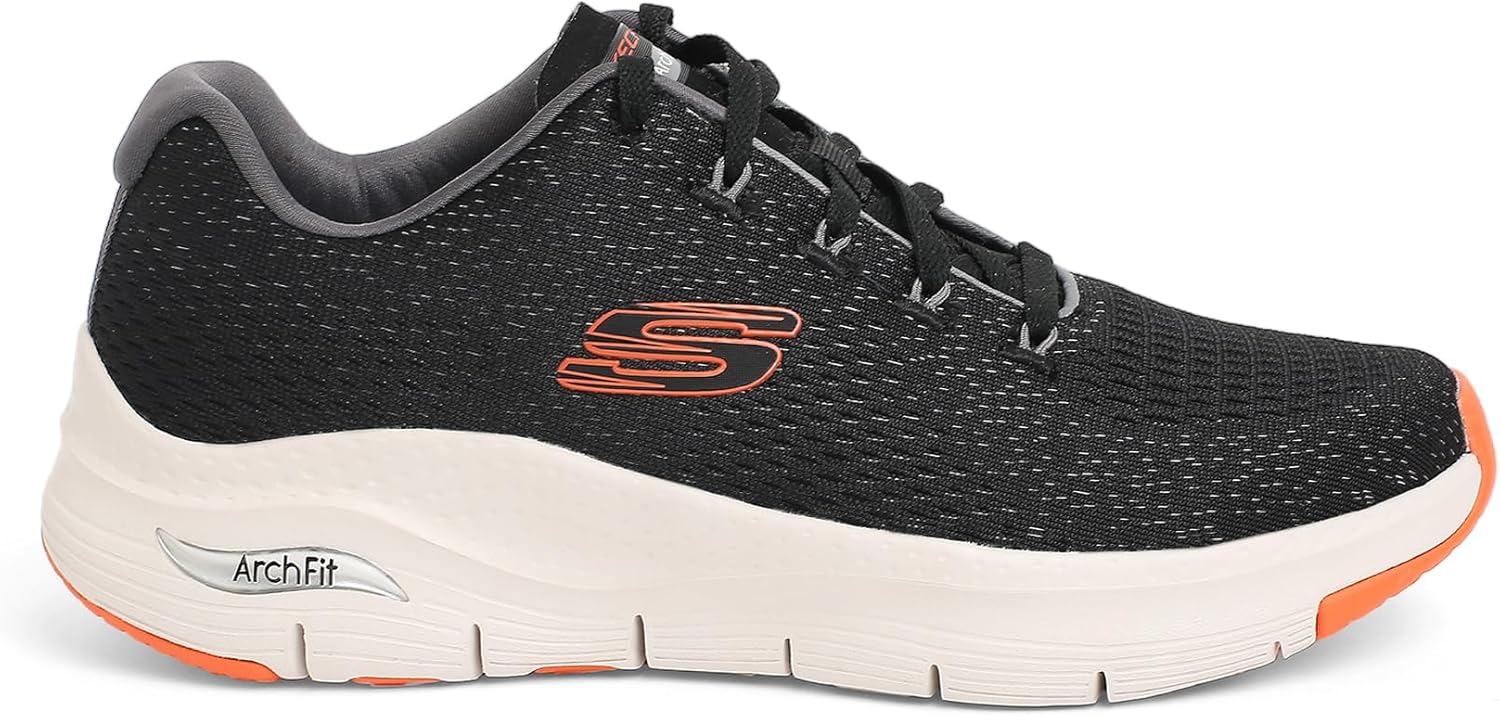 

Мужские кроссовки Skechers Arch Fit Takar, черный/оранжевый