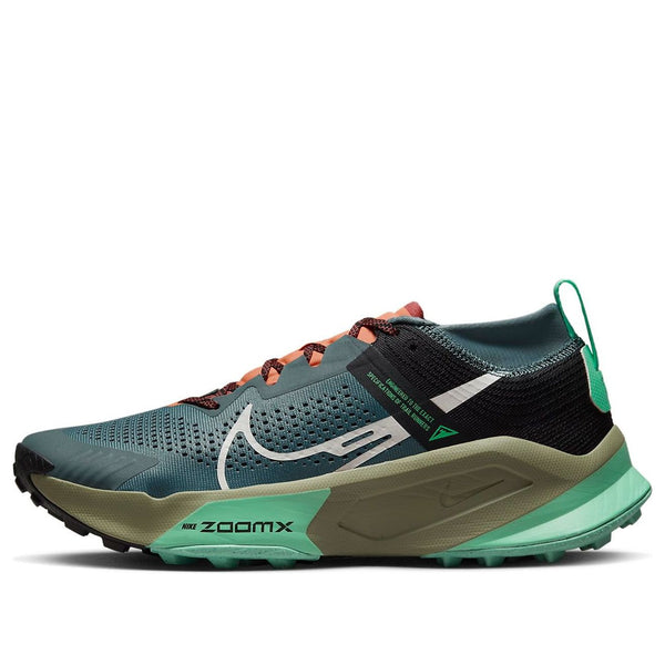 

Кроссовки zoomx zegama Nike, зеленый