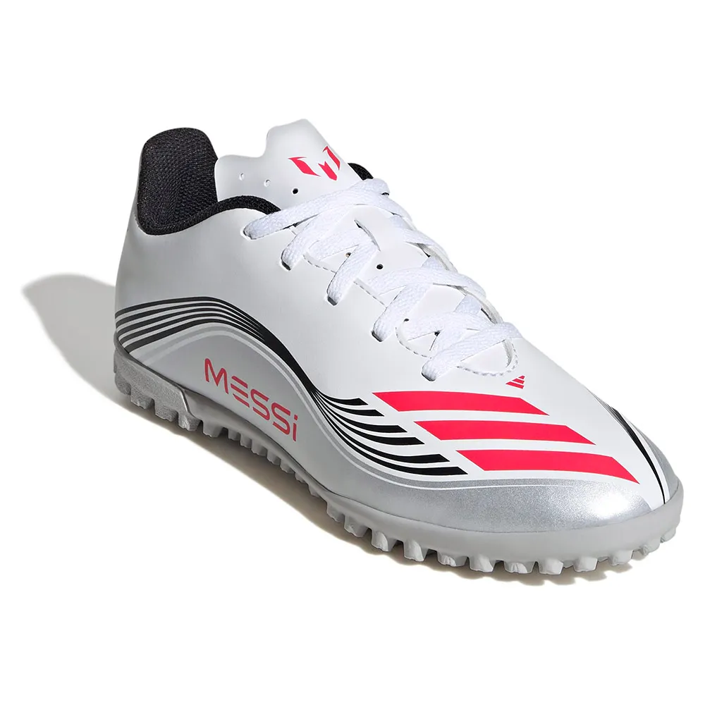 Футбольные бутсы adidas F50 Messi Club TF, белый — фото 4