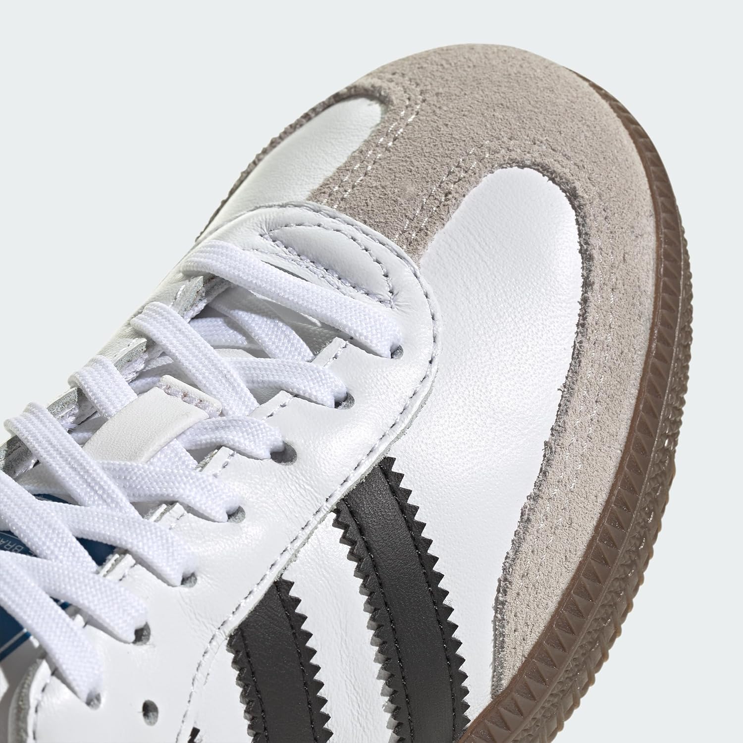 Кроссовки Adidas Samba OG для старших детей, белый — фото 4