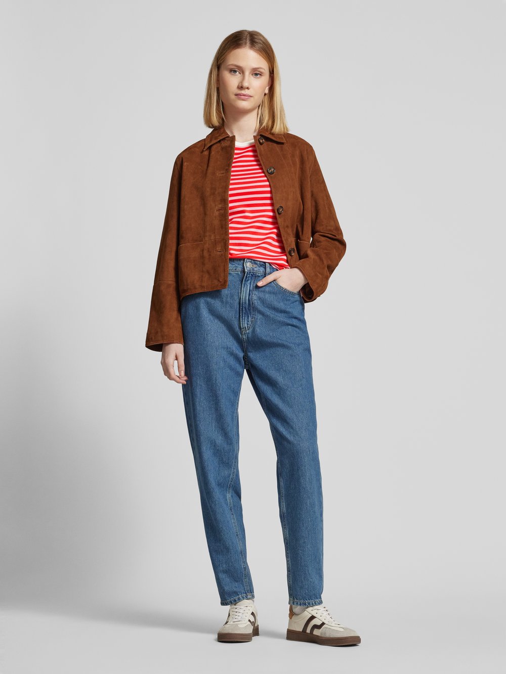 

Футболка обычного кроя Tom Tailor Denim, красный