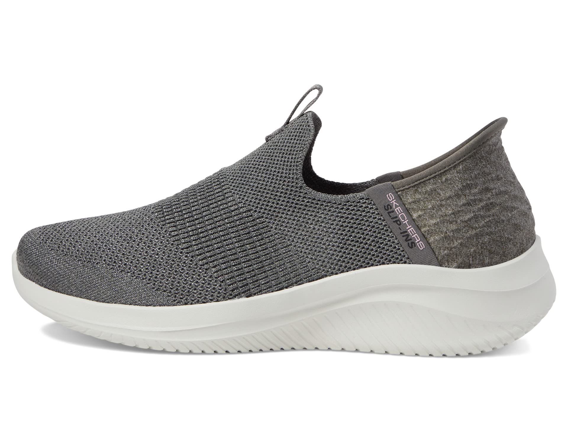 Кроссовки SKECHERS Ultra Flex 3.0 - Smooth Step Hands Free Slip-Ins, Gray — фото 4