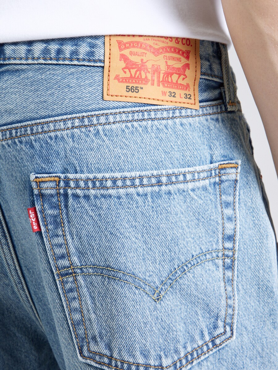 Джинсы свободного кроя LEVIS ┬о 565тДв Loose Straight, Light blue — фото 3