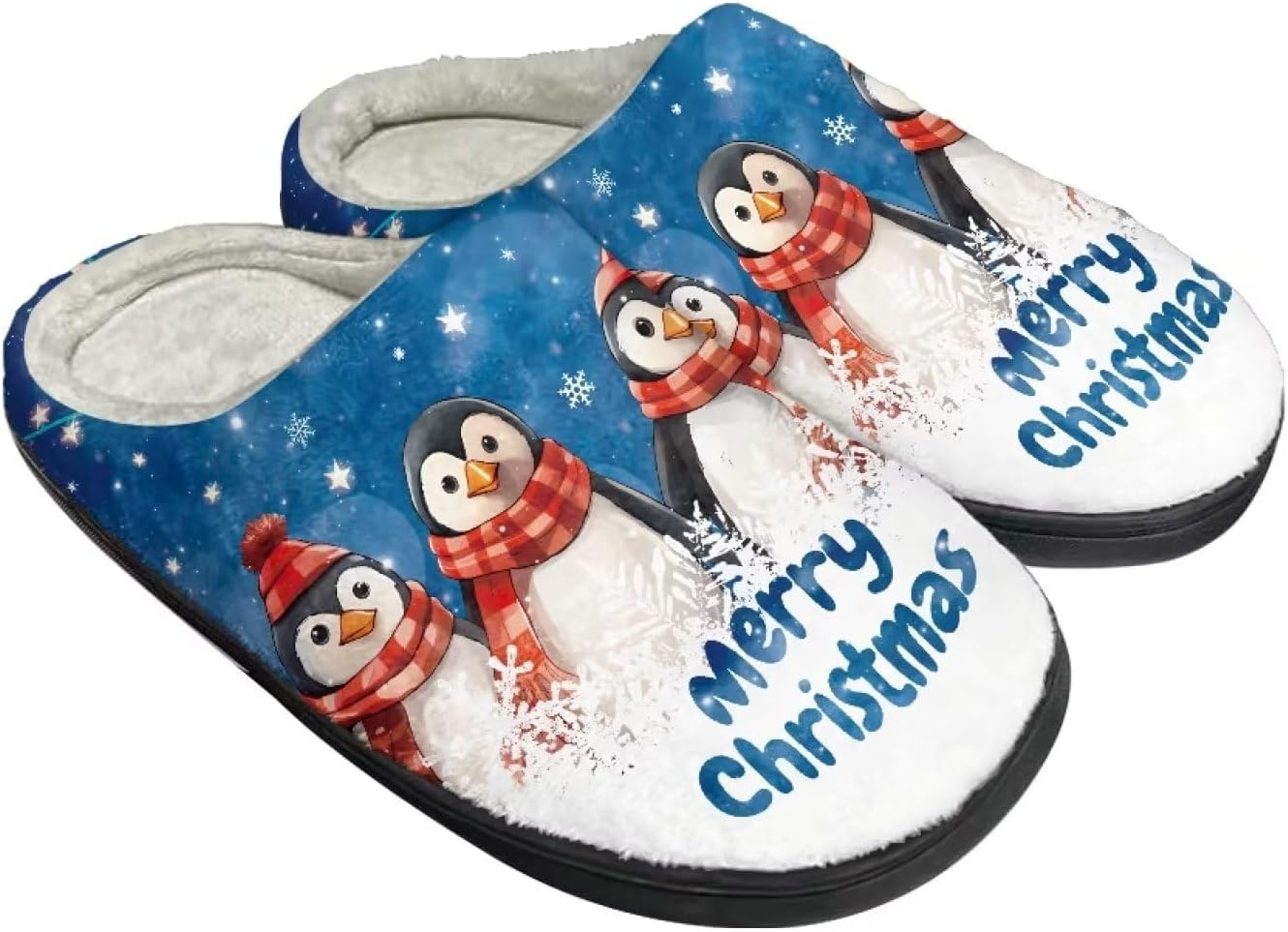 

Тапочки Baxinh для мужчин и женщин, домашние и уличные, мягкие теплые тапочки, носить легко, с антискользящей подошвой, белый/синий