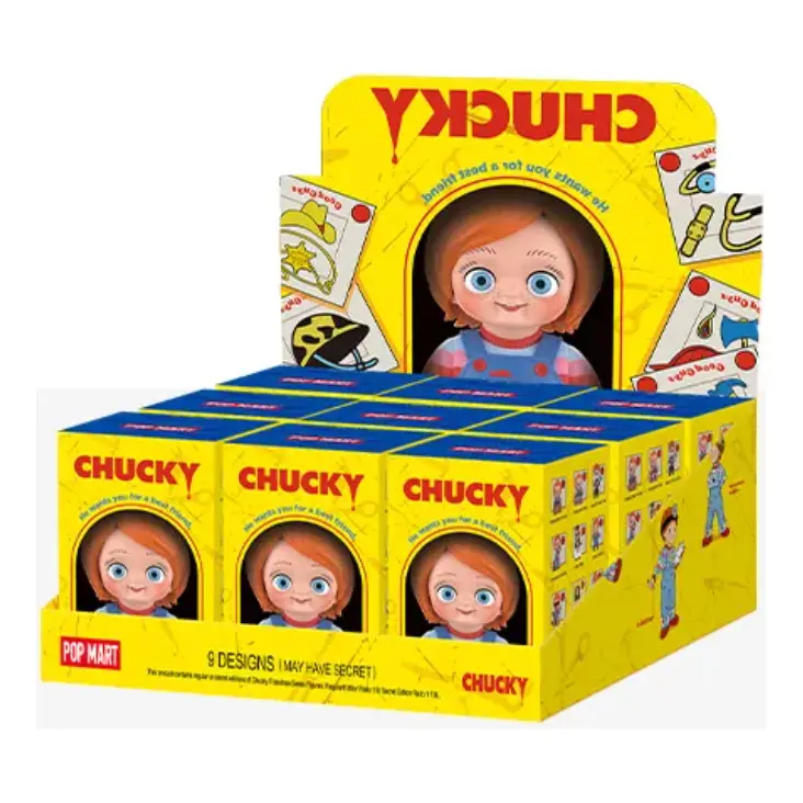

Фигурка Pop Mart Chucky Franchise Series Figures Sealed Case (9 Blind Boxes)