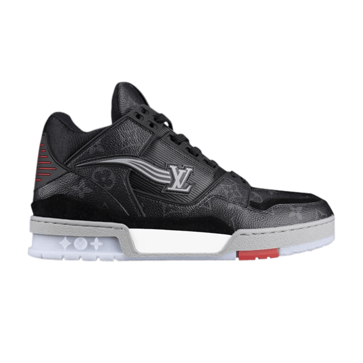 

Кроссовки Louis Vuitton Trainer 'Monogram Eclipse', черный