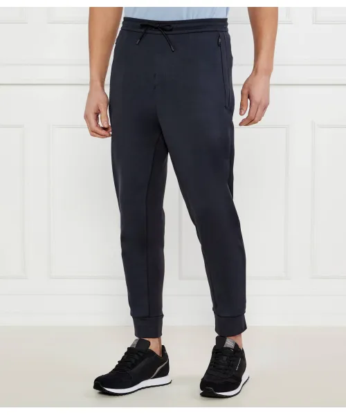 

Спортивные брюки в рубчик Hadiko Regular fit Boss Green, синий