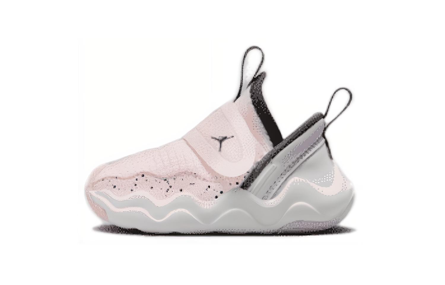 23/7 Low-Top Обувь для малышей Розовый Младенец и малыш Jordan, Выцветший розовый — фото 2