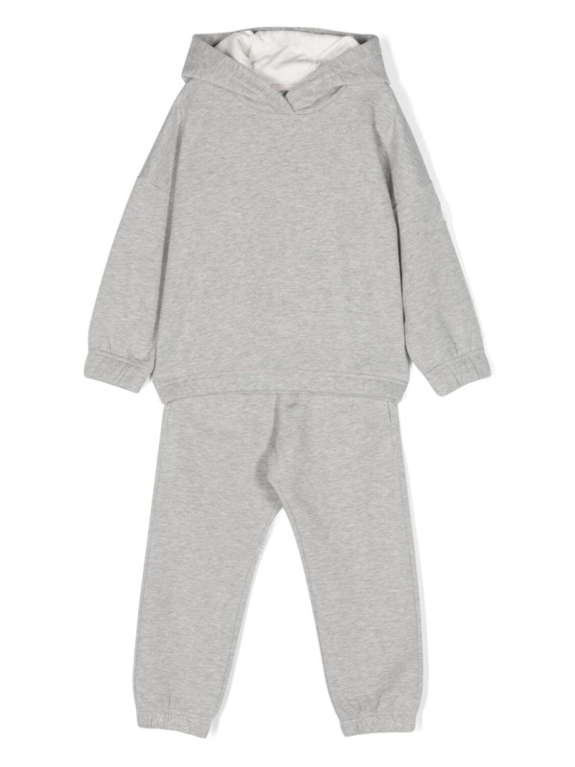 

Moncler Enfant спортивный костюм с нашивкой-логотипом, серый