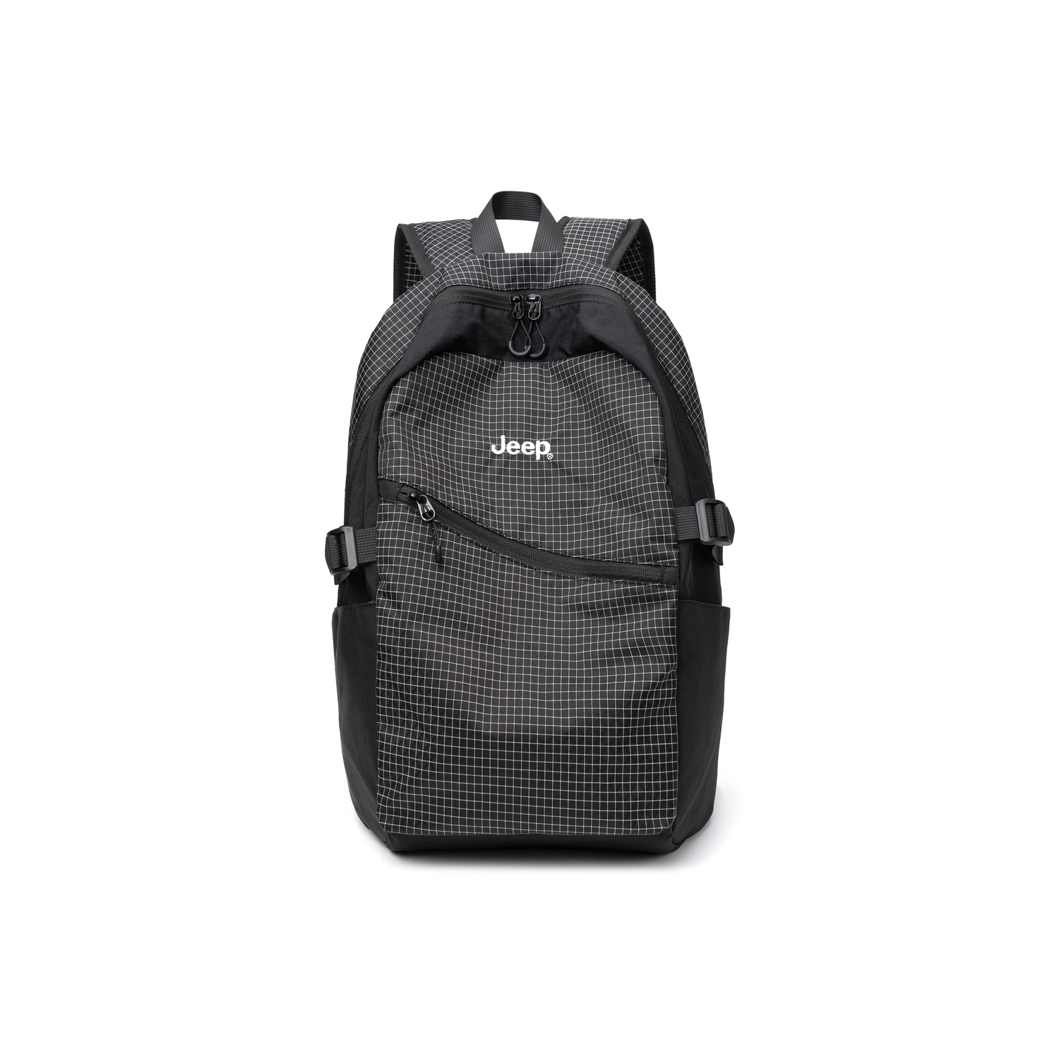 

Jeep Нейлоновый рюкзак для ноутбука Regular Unisex черный в клетку