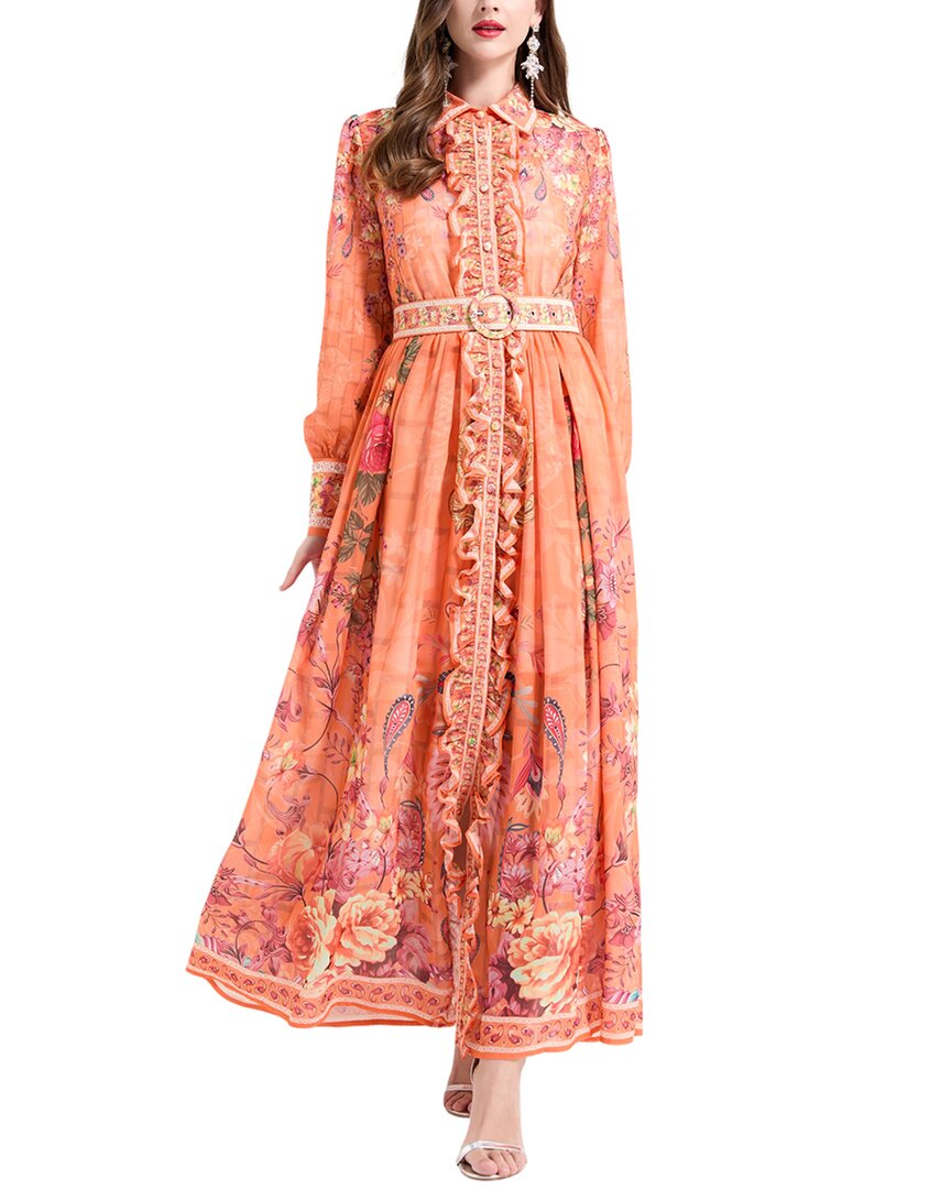 

KAIMILAN Платье макси, коралловый