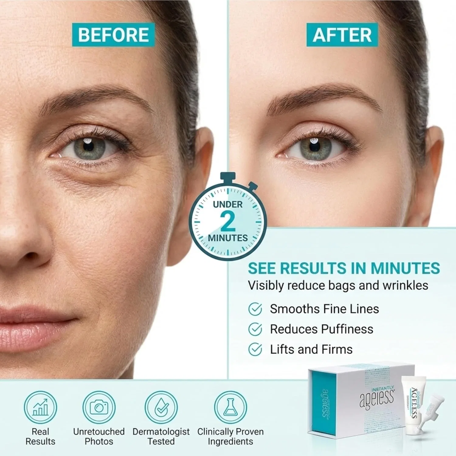 Сыворотка Instantly Ageless — Для лица , 25 флаконов, .15 жидких унций — фото 2