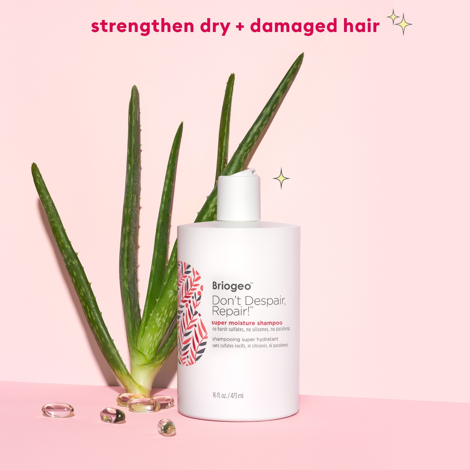 Шампунь don't despair, repair! super moisture shampoo Briogeo, объем 473 мл — фото 3