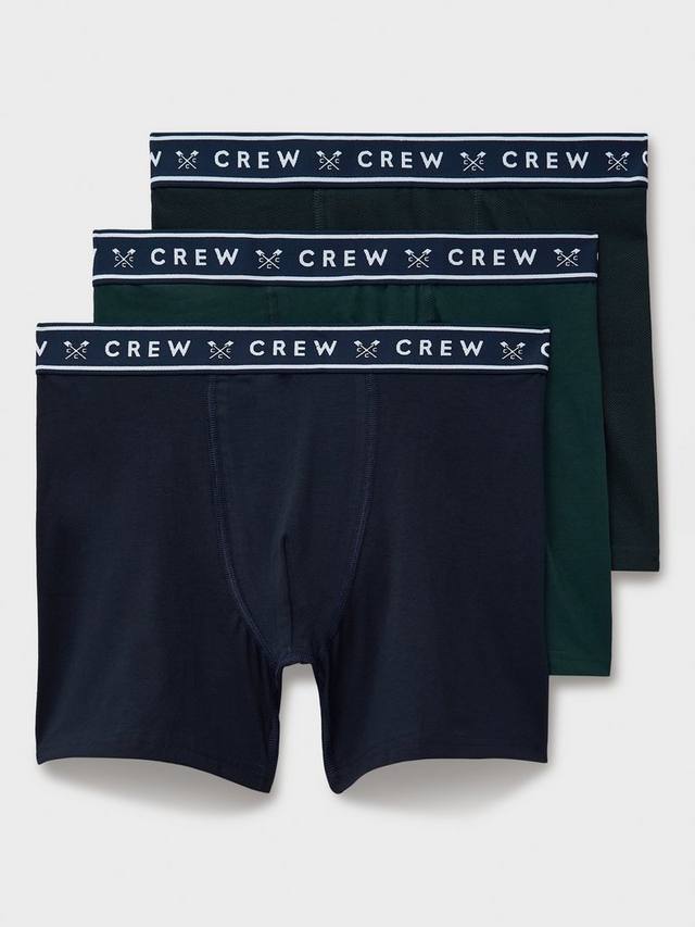 

Джерси боксеры Crew Clothing, Pack of 3, Multi