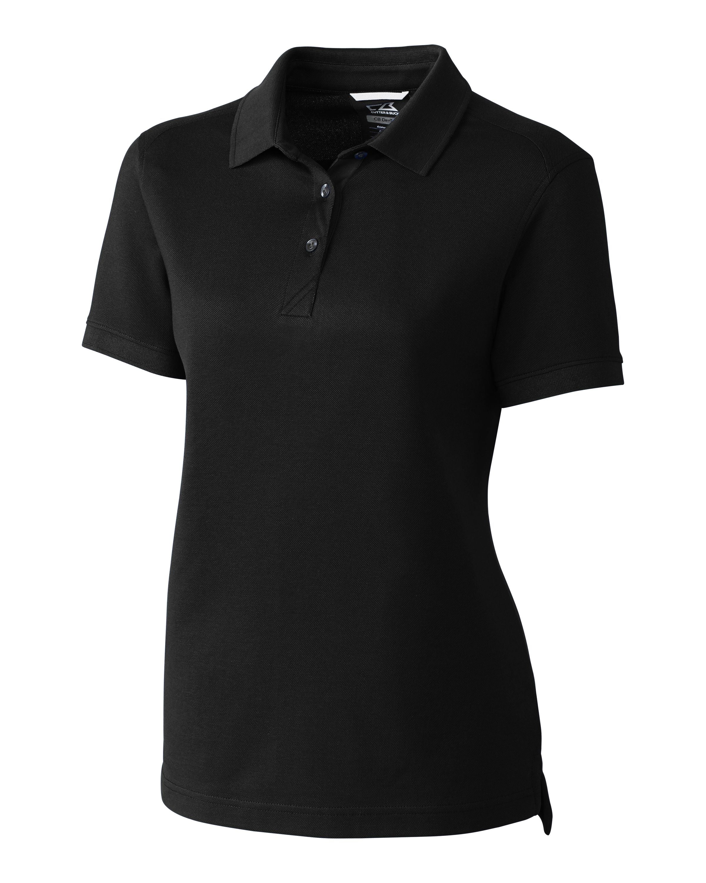 

Женская рубашка-поло Cutter & Buck Advantage Tri-Blend Pique, черный