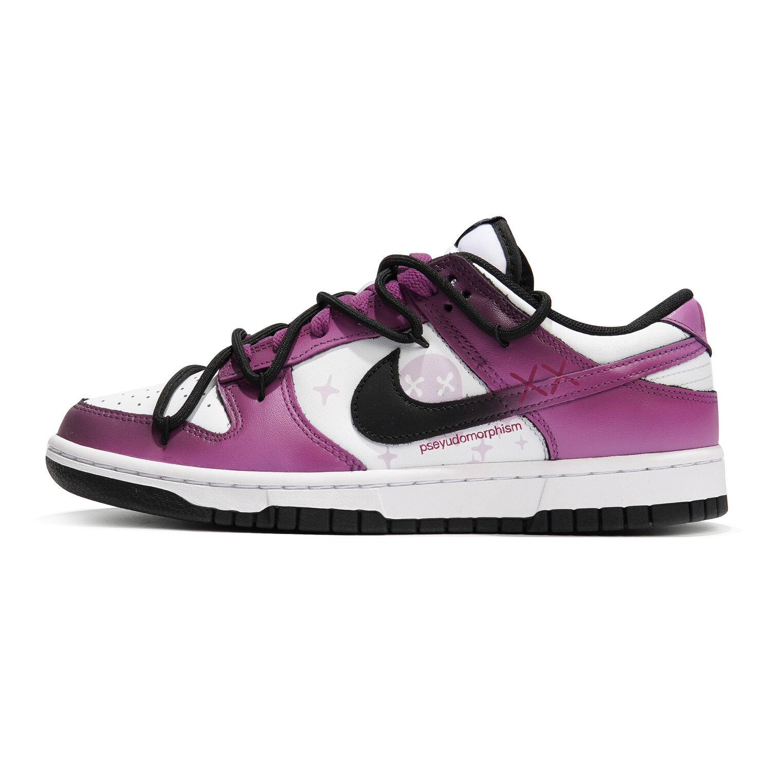

Кроссовки Nike Dunk Skateboard Shoes Women's Low-Top Purple