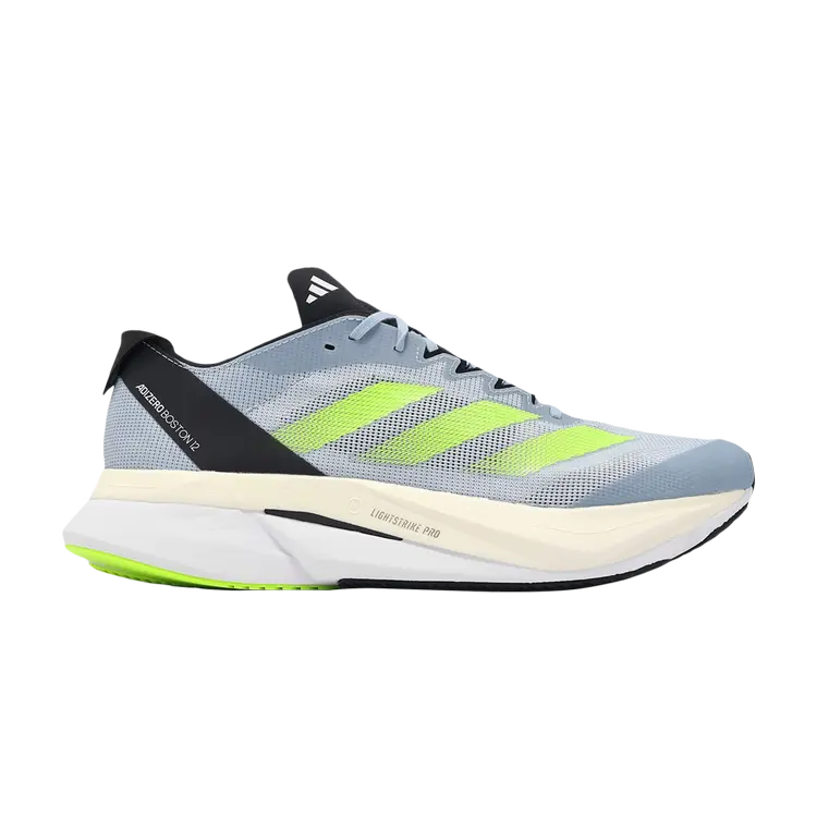 

Кроссовки Adidas Adizero Boston 12, синий, Серый, Кроссовки Adidas Adizero Boston 12, синий