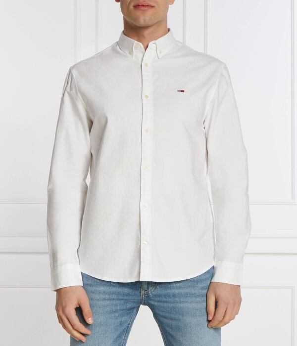 

Рубашка Regular fit Tommy Jeans, белый