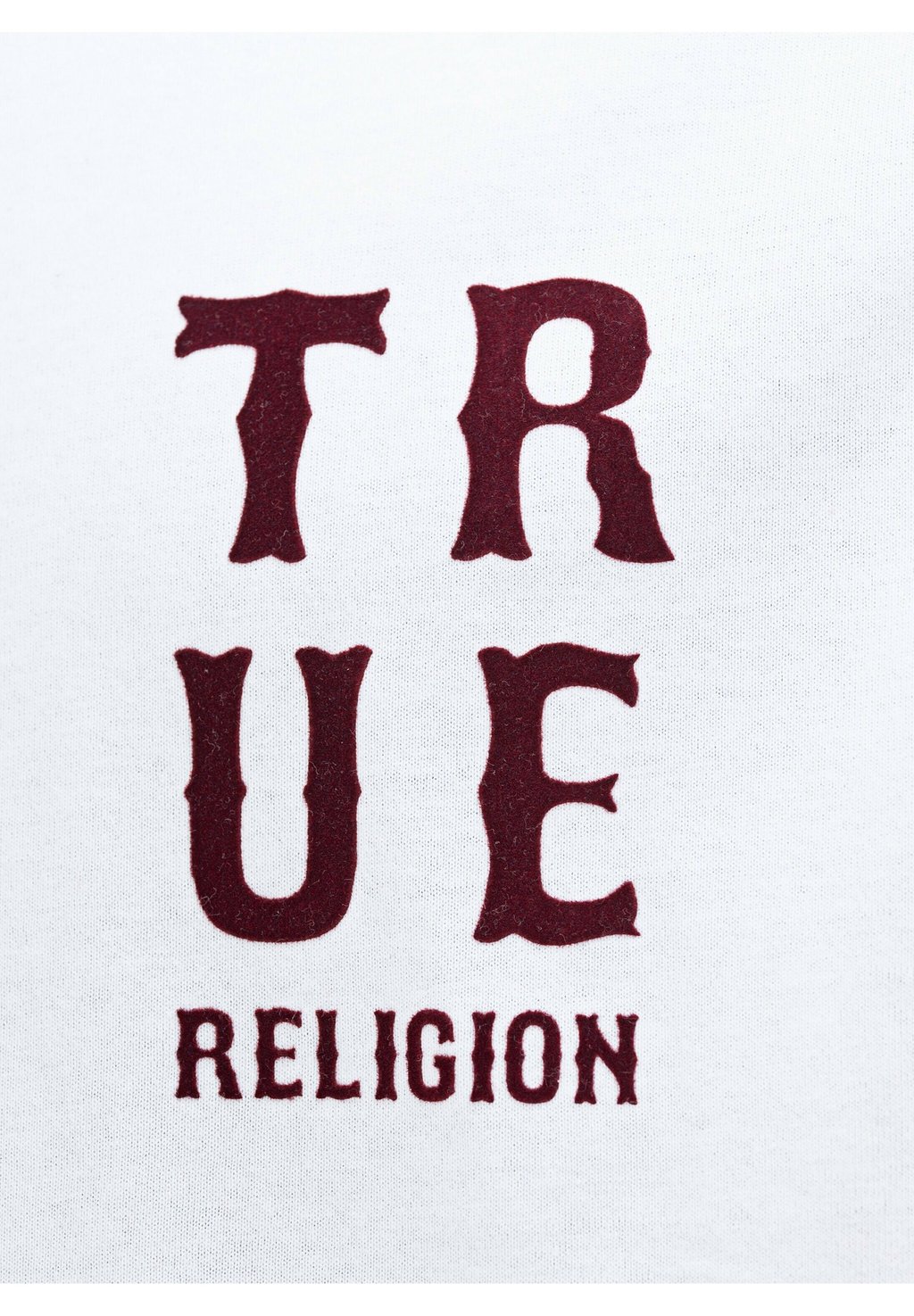 

Футболка с принтом WESTERN FLOCK True Religion, белый