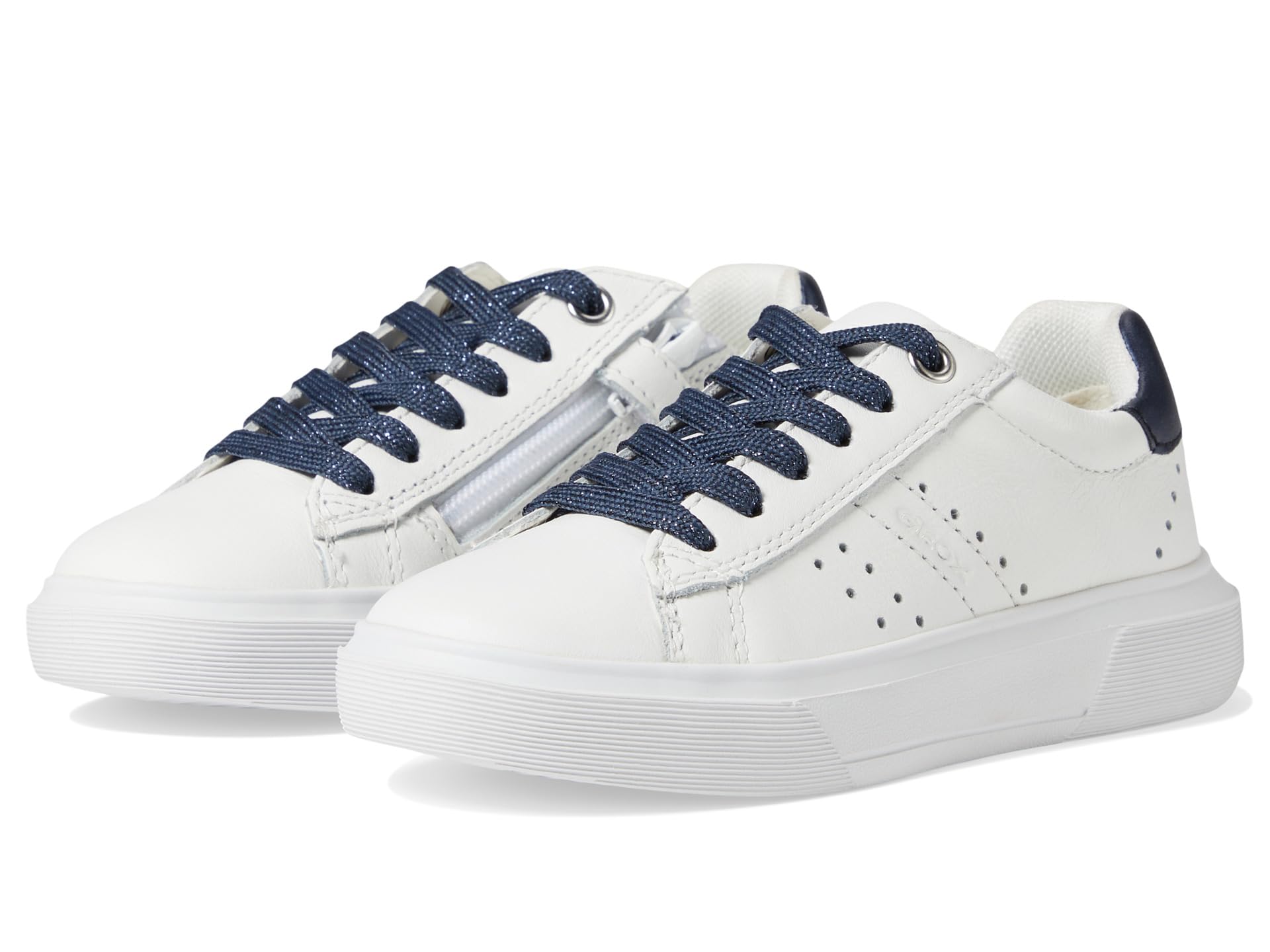 

Кроссовки Geox Kids Nettuno Girl 5, White/Dark Navy