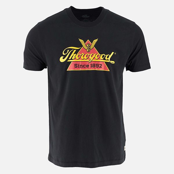 

Мужская футболка с классическим логотипом Thorogood, Black