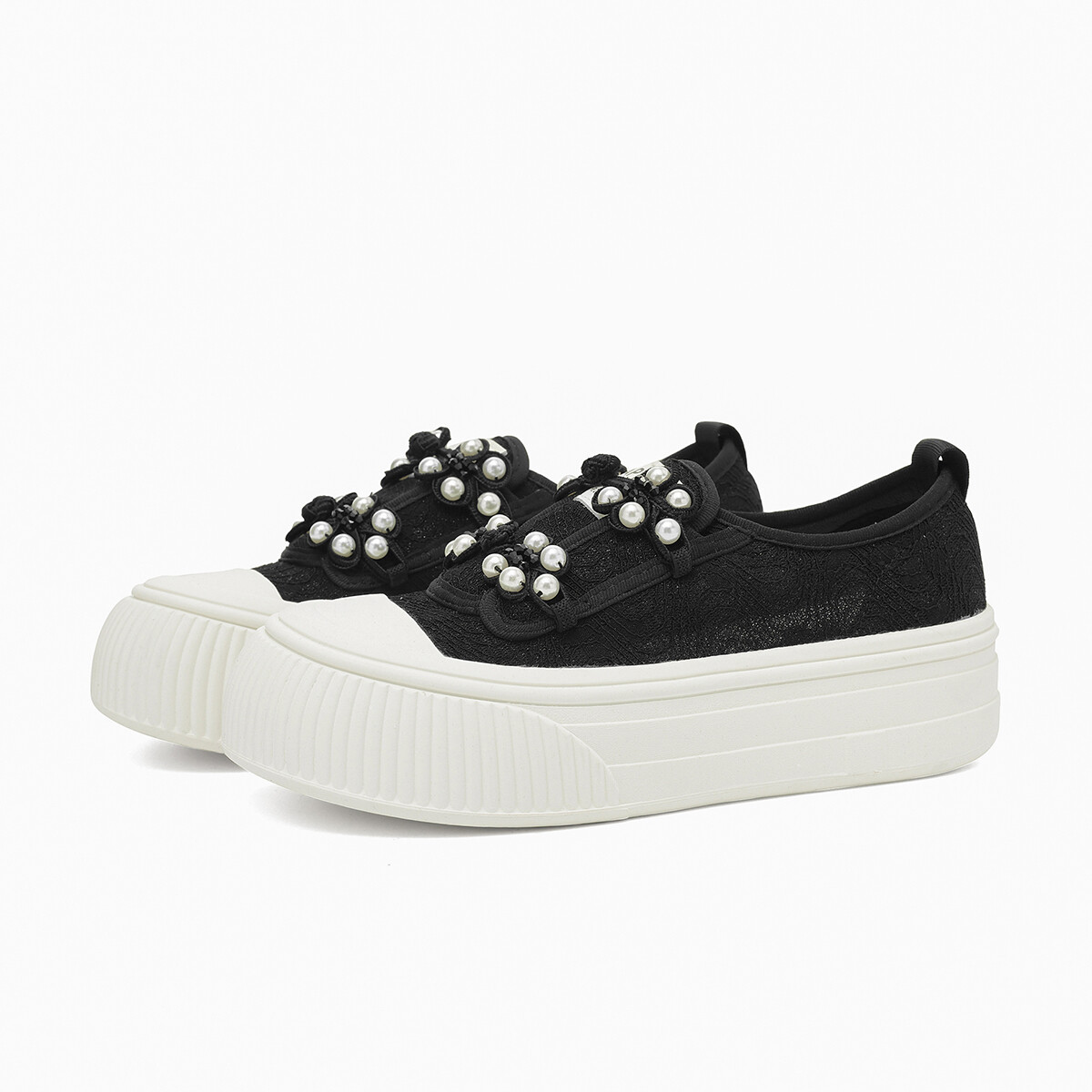 Кеды DAPHNE Skateboard Shoes Women's Low-Top, бежевый — фото 2