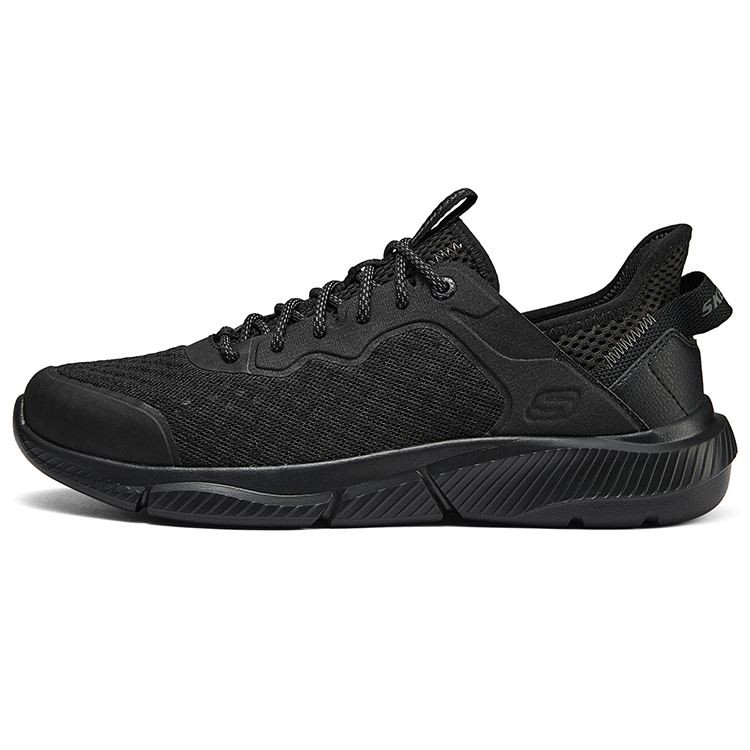 

Скользоустойчивые низкие кроссовки для бега 'Black' Skechers, Черный+Подарок