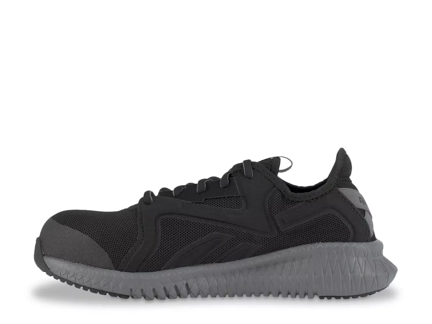 Кроссовки рабочие с композитным мыском Flexagon 3.0 - женские Reebok Work, Black — фото 3