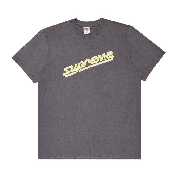 

Футболка Supreme Banner 'Charcoal', серый