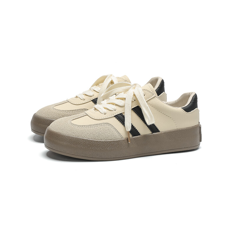 

Кеды Forever 21 Skateboarding Shoes Unisex Low-top, бежевый