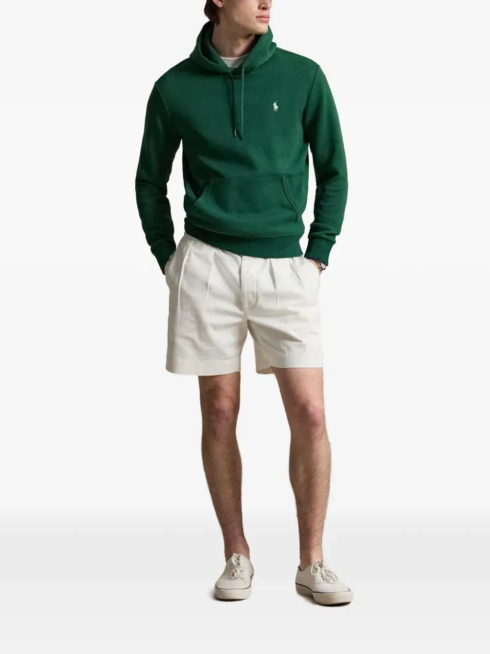 Худи с логотипом Polo Pony POLO RALPH LAUREN, зеленый — фото 2