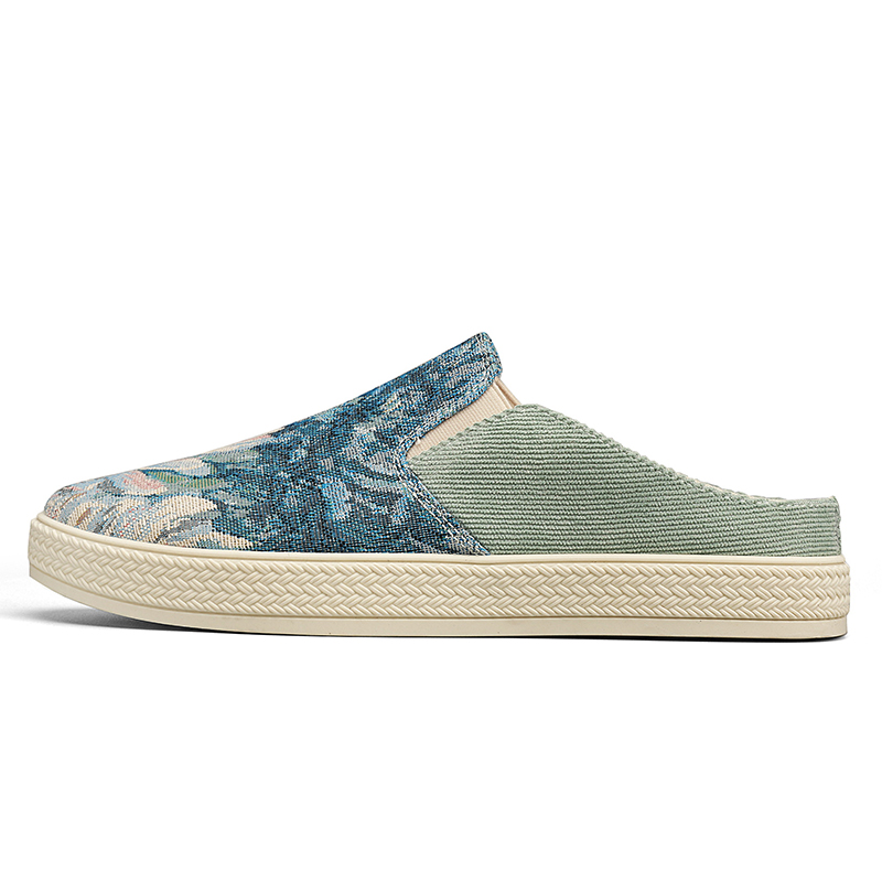 

Сандалии с закрытым носком мужские PLAY COBBLER, Beige Blue