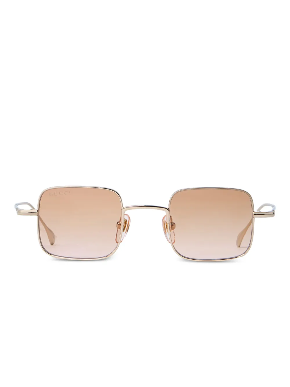 

Солнцезащитные очки в квадратной оправе Gucci Eyewear, золотой