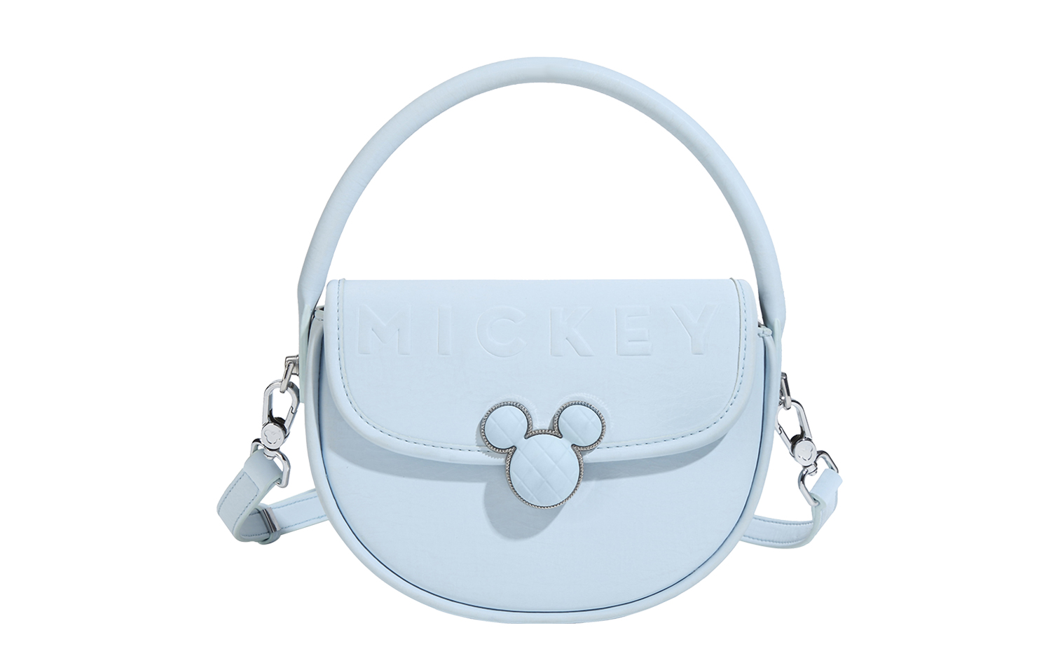 

Disney Микки серия ПУ подмышечная одно плечевая женская сумка Мультиколор, Sky Blue